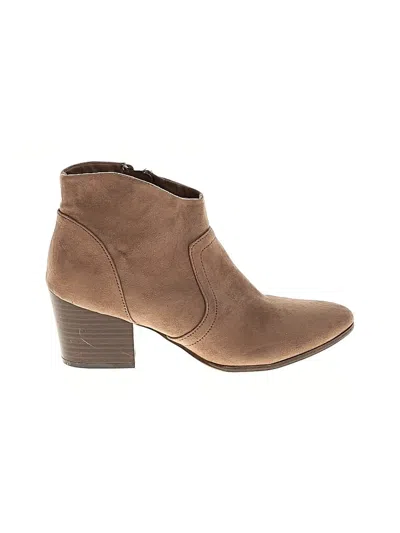 Pre-owned Xoxo Ankle Boots In Brown
