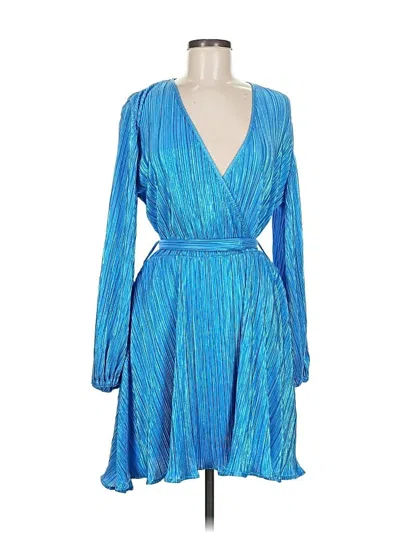 Pre-owned Bardot Cocktail Dress In Blue