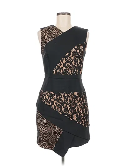 Pre-owned Bcbgmaxazria Cocktail Dress In Black