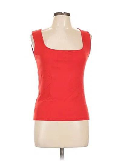 Pre-owned Zara Collection Tank Top Red Strapless Neckline Tops