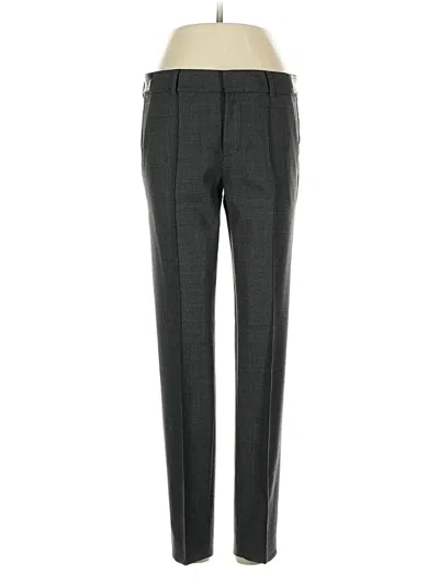 Pre-owned Vince Wool Pants In Gray