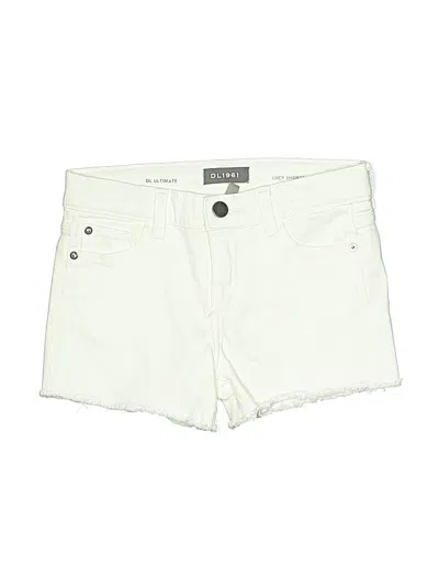 Pre-owned Dl1961 Kids' Denim Shorts In White