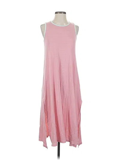 Pre-owned Lake Casual Dress In Pink