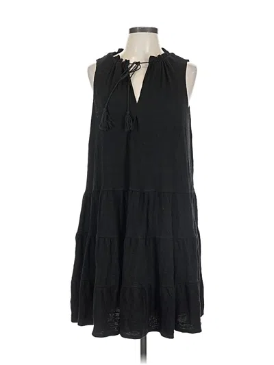Pre-owned Max Studio Casual Dress In Black