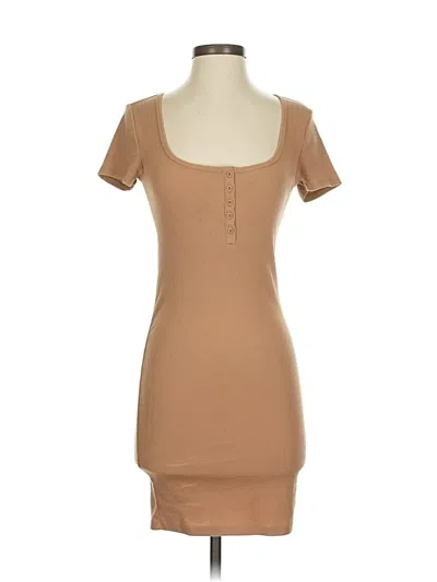 Pre-owned Forever 21 Casual Dress In Brown