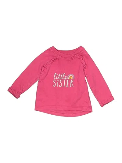 Pre-owned Child Of Mine By Carter's Babies' Sweatshirt In Pink