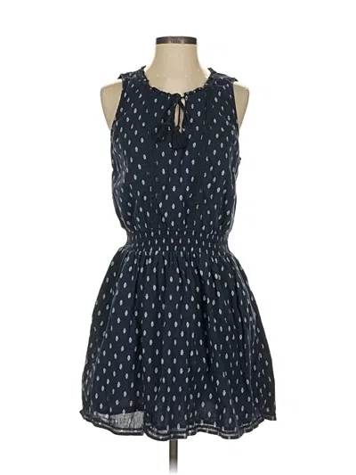 Pre-owned Abercrombie & Fitch Casual Dress In Blue