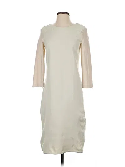 Pre-owned Max Mara Casual Dress In White