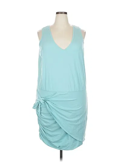 Pre-owned Venus Casual Dress In Blue