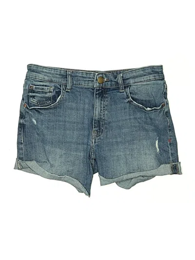 Pre-owned Warp & Weft Denim Shorts In Blue