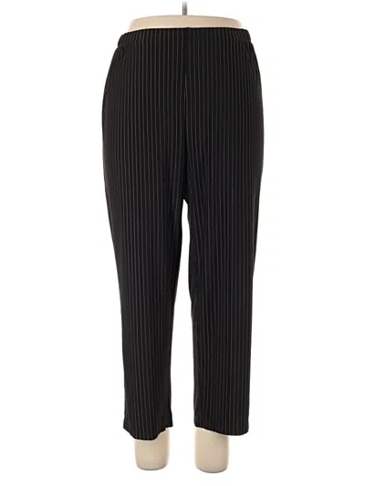 Pre-owned Laura Ashley Dress Pants In Black