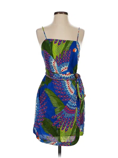 Farm Rio Cocktail Dress In Blue