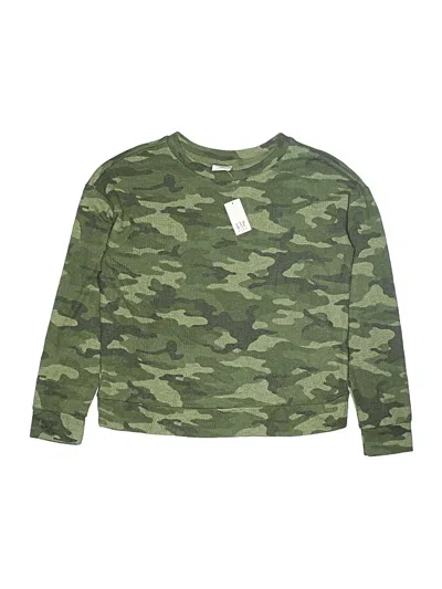 Pre-owned Gap Kids' Sweatshirt In Green