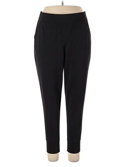Pre-owned Gaiam Casual Pants In Black