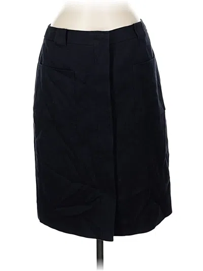 Pre-owned Brooks Brothers Formal Skirt In Black