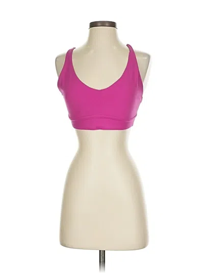 Pre-owned Athleta Sports Bra In Pink