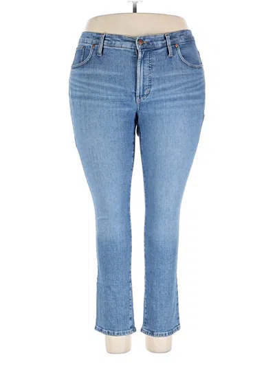 Pre-owned Madewell Jeans In Blue