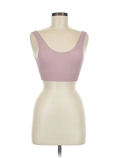 Pre-owned Gap Body Sports Bra In Pink