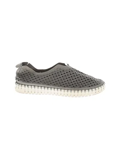 Pre-owned Ilse Jacobsen Flats In Gray