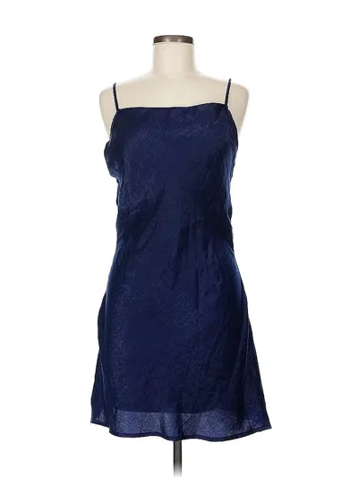 Pre-owned Altar'd State Cocktail Dress In Blue