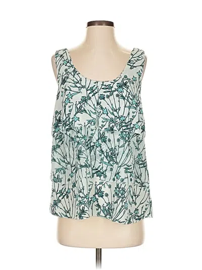 Pre-owned Banana Republic Sleeveless Blouse In Blue