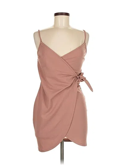 Pre-owned Fashion Nova Cocktail Dress In Brown