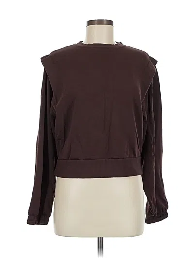 Pre-owned Calia By Carrie Underwood Sweatshirt In Brown