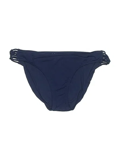 Pre-owned Athleta Swimsuit Bottoms In Blue