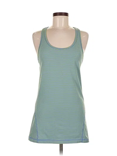 Pre-owned Zella Active Tank Top In Blue