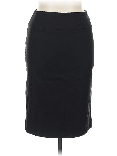 Pre-owned Ashley Stewart Casual Skirt In Black