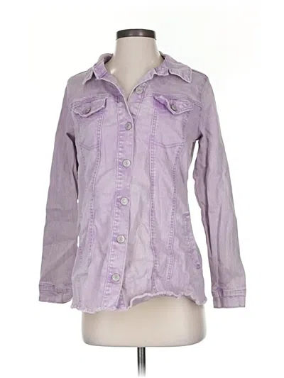 Pre-owned Logo By Lori Goldstein Jacket In Purple