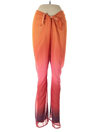 Pre-owned Victoria's Secret Casual Pants In Orange