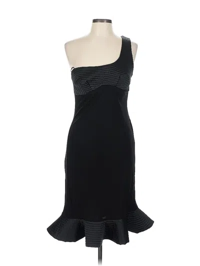 Pre-owned Abs Allen Schwartz Cocktail Dress In Black