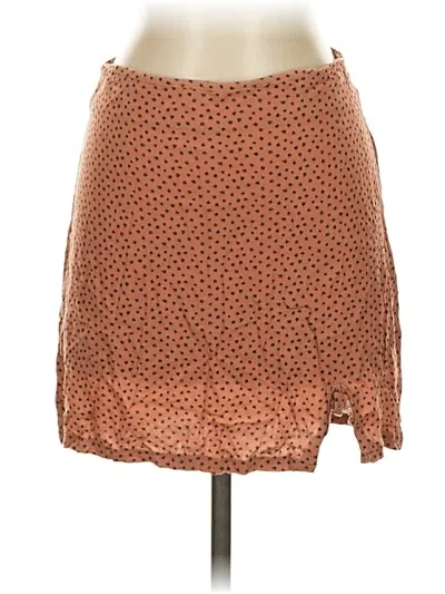 Pre-owned La Hearts Casual Skirt In Orange