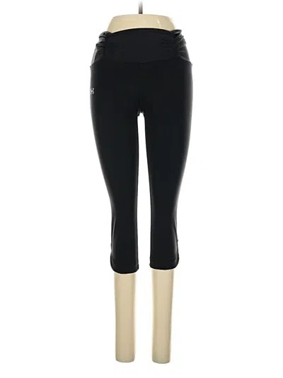 Pre-owned Under Armour Active Pants In Black