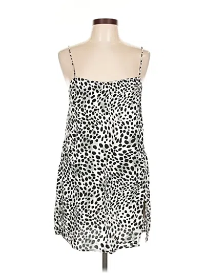 Pre-owned Motel Casual Dress In White