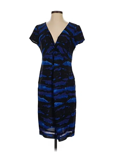 Pre-owned Tory Burch Cocktail Dress In Blue