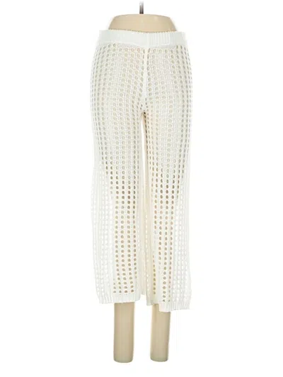 Pre-owned Unbranded Casual Pants In White