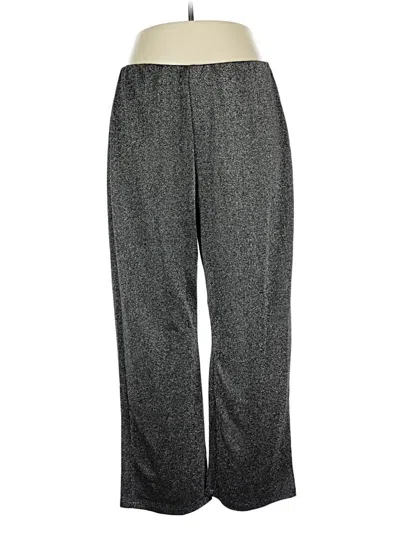 Pre-owned Jm Collection Casual Pants In Gray