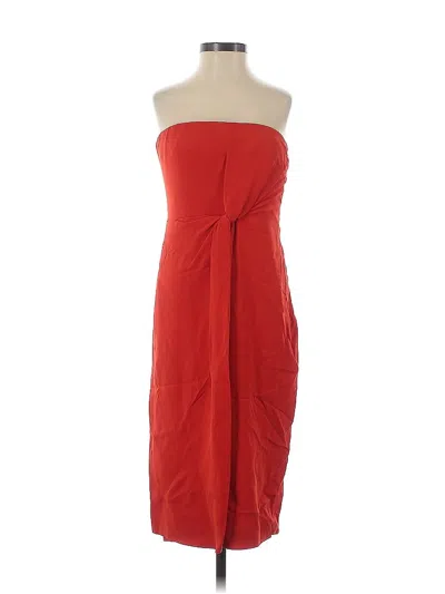 Pre-owned Giambattista Valli Cocktail Dress In Orange