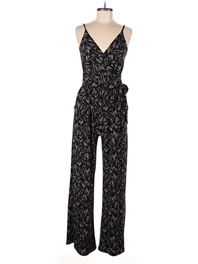 Pre-owned Kaileigh Jumpsuit In Black