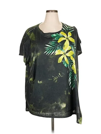 Pre-owned Terra & Sky Casual Dress In Green