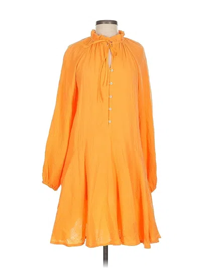 Pre-owned Magaschoni Casual Dress In Orange