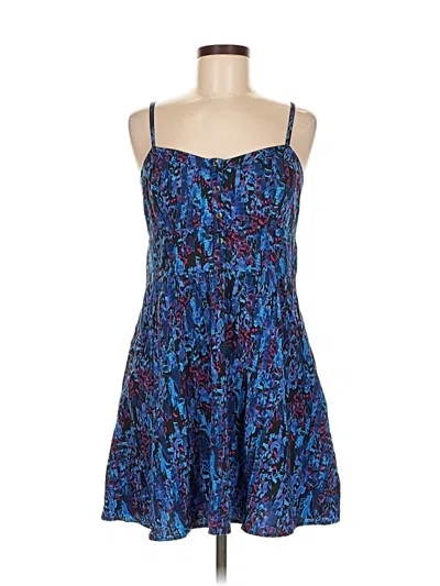 Pre-owned Express Cocktail Dress In Blue