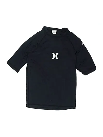 Pre-owned Hurley Kids'  3/4 Sleeve T-shirt In Black