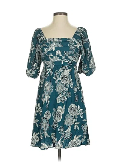 Maurices Casual Dress In Blue