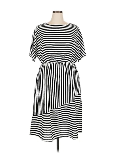 Pre-owned Meet.curve Casual Dress In Black