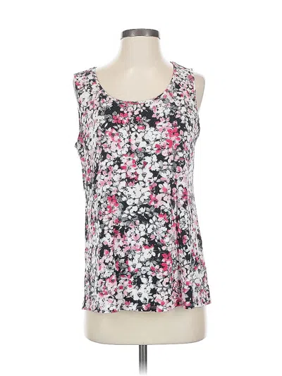 Pre-owned Jjill Tank Top Pink Strapless Neckline Tops