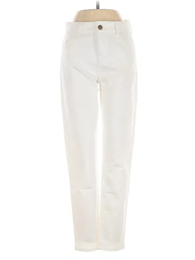 Pre-owned Draper James Jeans In White