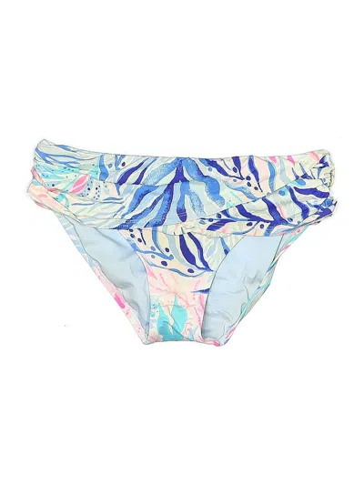Pre-owned Lilly Pulitzer Swimsuit Bottoms In Blue